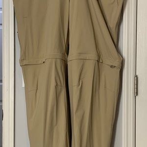 Columbia Zip off Pants, new with tags, never worn